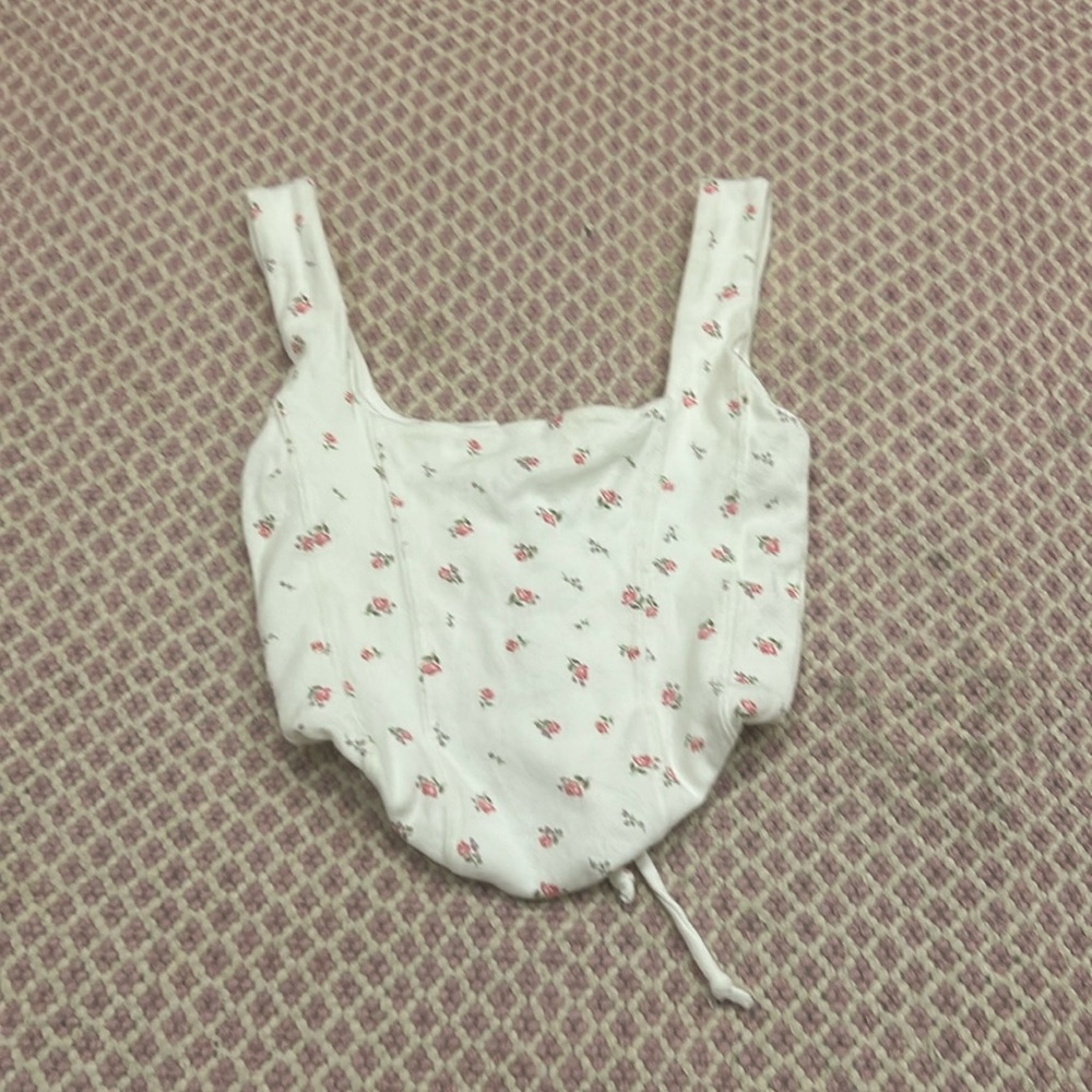 Cotton On Woman’s Claudia Tie Back Corset Tank